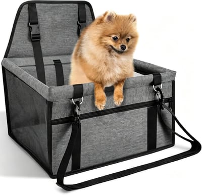 Hondenautostoel - Huisdierenstoel Auto - Veilig Reizen - Waterdicht Ademend - 40x32x25 cm - Normaal