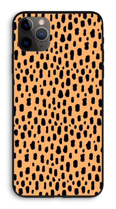 Case Company® - Hoesje geschikt voor iPhone 11 Pro Max hoesje - Panter - Biologisch Afbreekbaar Telefoonhoesje - Bescherming alle Kanten en Schermrand