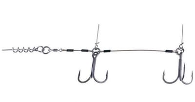 BKK Spear Black Nickel Stinger Rig