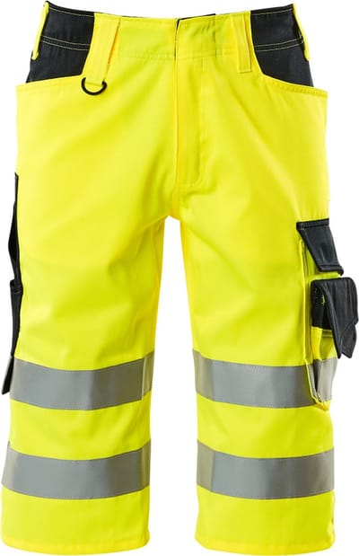 Mascot Safe Supreme Shorts, lange 15549-860 - hi-vis geel/donkermarine - C44
