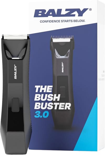 SnelShoppen - Bodygroomer Mannen - Draadloos & Oplaadbaar Scheerapparaat - Waterdicht IPX7 - Body Trimmer voor Lichaam en Intieme Zones - SafeShave™ -