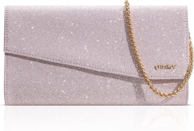 Avond Clutch Portemonnee voor Dames - Sprankelende Crossbody Tas voor Feest, Prom en Bruiloft
