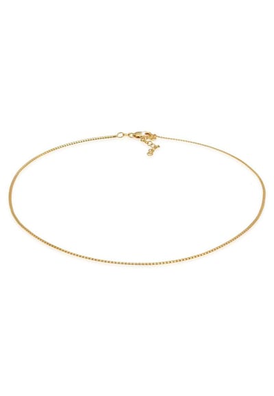 Elli - Halsketting - Dames Choker Venetiaanse Ketting Basis Blogger Trend in 925 Sterling Zilver - Dames