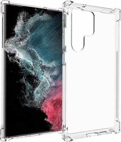 Cityhoesje-Anti-Shock Case – Geschikt voor Samsung Galaxy S24 ULTRA – Backcover Transparant