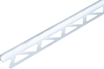 Tegeleindprofiel - Afwerkingsprofiel Tegel - Tegels Afwerken - Aluminium Zilver Geanodiseerd - 1000 x 235 x 10 mm - Zilver
