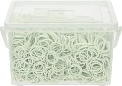 BR Manenelastiekjes - Doos A 2500 - Wit