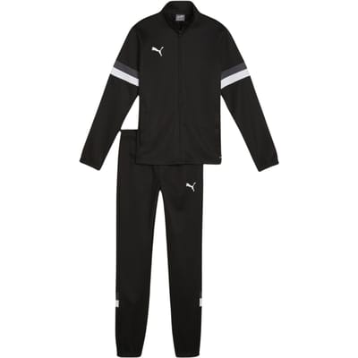 PUMA teamRISE Tracksuit Jr Unisex Trainingspak - Puma Black-Puma Black