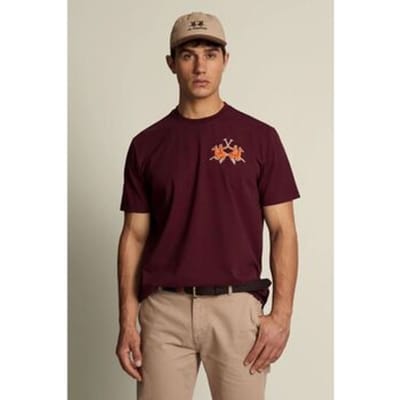 T-shirt La Martina MCR008 JS409-06046 PORT ROYALE