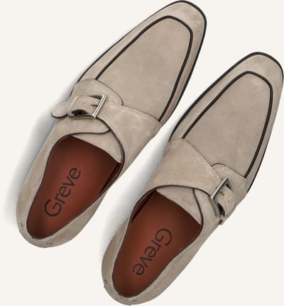 Greve Gouda 01 Nette schoenen - Business Schoenen - Heren - Beige - Maat 46
