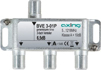 Axing Kabel-TV verdeler 3-voudig 5 - 1218 MHz