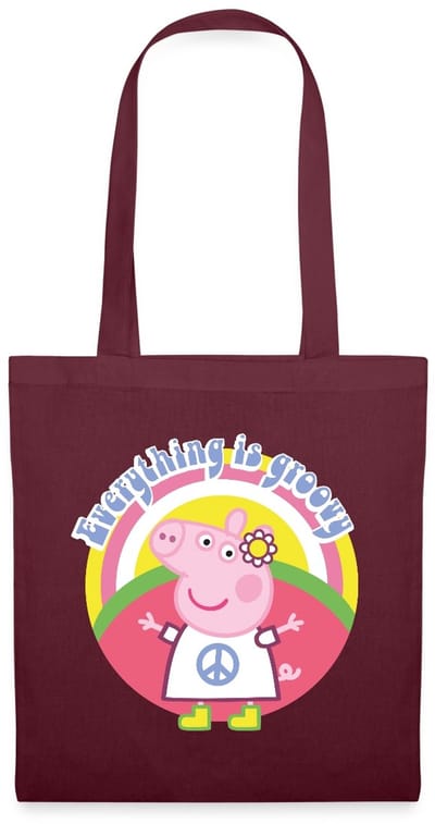 Peppa Pig Good Mood Tas Van Stof Schoudertas