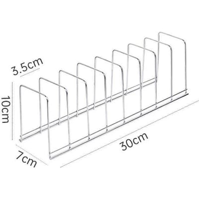 1 pièce égouttoir à vaisselle en acier inoxydable cuisine égouttoir à plats assiettes white