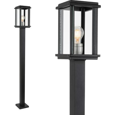 KS Verlichting Buitenlamp Capital S sokkellamp zwart