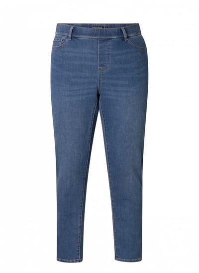 BASE LEVEL CURVY Anabella Bottoms - Mid Blue - maat WX-0(44) / L30