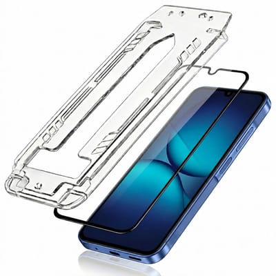 3mk, Screenprotector Gehard Glas geschikt voor Galaxy A17 / A16 2 Stuks, Zwart / Transparant