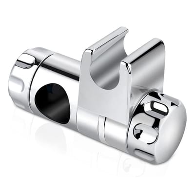 QTTVBTNA - Douchekop houder - Verstelbare Douche Houder - Vervanging Douche Beugel - Handdouchehouder - Voor badkamergebruik - 25mm - Zilver - 1 stuk