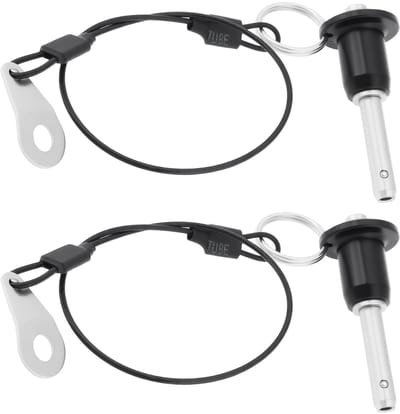 Dailygoods - Set van 2 RVS Quick Release Pins met Handvat