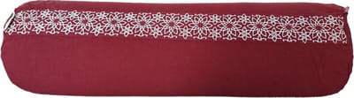Yoga bolster Samarali - 100% katoen - 20x60 cm - 3.5KG - 2 covers (buiten & binnen) - GOTS gecertificeerd