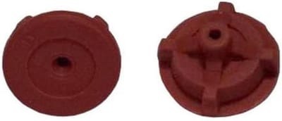 Afdichtingsring Ventilator - Motorrubber Rubberring - Ventilator Reparatie - Hoge Temperatuur Siliconen - 80 mm Diameter - Rood