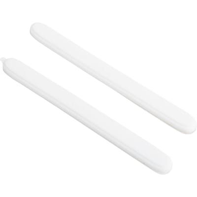 2 Pièces Protection Bord de Porte de Voiture Pare-Chocs Anti-Collision Garniture Couvercle Protecteur Accessoire Blanc white