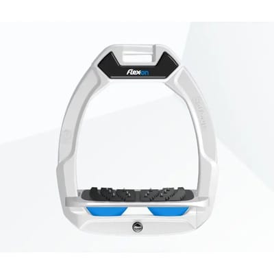 Veiligheids-ruitersriem Inclinatie Ultra Grip Wit/Grijs/Blauw Flex-On Safe-On