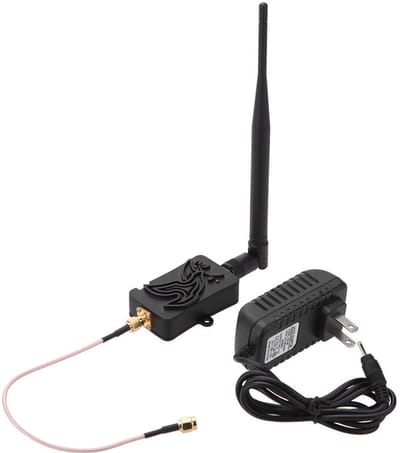 Geschikt voor 4W 4000MW 802.11B/g/N WIFI 2.4GHz WLAN Zigbee BT draadloze versterker router signaalversterker met TDD-antenne