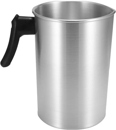 Candle Melting Pot voor Thuis DIY - Aluminium Gietkan voor Kaarsen Maken, 3L Capaciteit en Handige Craft Tools