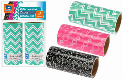 RAVI - Kleiroller - 2 Stuks - Papieren Vulling - Geschikt voor Kleding