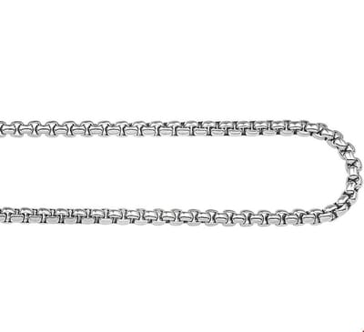 Stalen Collier venetiaans bol 3 6504951 50 cm