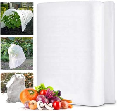 Winter fleece voor plantenbedekking 2 m x 10 m, ademend en waterdicht, vorstbescherming, tuinbedekking, bescherming voor groenten, 30 g/m²