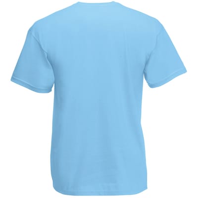 Fruit Of The Loom Heren Valueweight T-shirt met korte mouwen (Hemel Blauw)