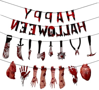 Allecta - Halloween Decoratie Valse Afzonderlijke Handgebroken Lichaamsdelen voor Haunted House Feest - Vampier Zombie Party Benodigdheden