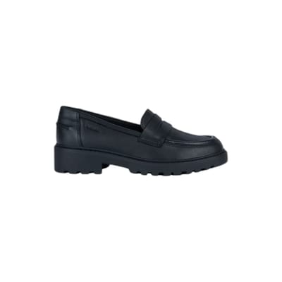 GEOX CASEY MEISJES Veterschoenen - ZWART - Maat 41