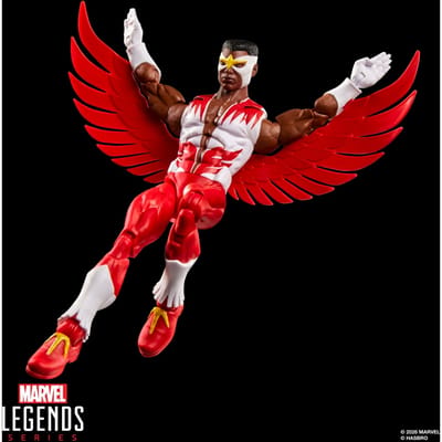 Hasbro Marvel Legends Series Secret Wars Marvel’s Falcon, Retro Captain America Comics Collectible Action Figure (6”)