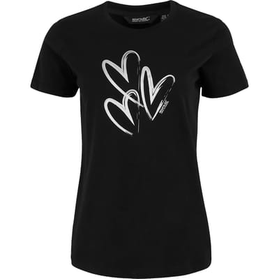 Regatta Filandra Ix T-shirt Met Korte Mouwen Zwart 40 Vrouw