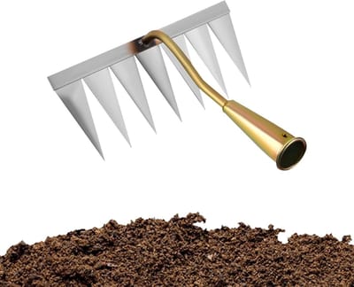 Onkruidsteker - Tuingereedschap Schoffel - Onkruid Verwijderen - Ergonomische Handgreep - 18 cm Breed - Niet gespecificeerd