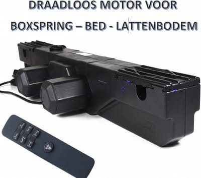 EasyBedden® - Dual Actuator - Universeel Motor - Draadloos