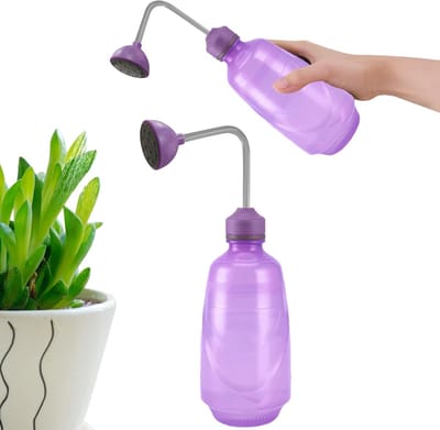 Thijox - Handsproeier voor Planten 450 ml - Kleine Gieter voor Bewatering van Bloemen, Bonsai & Gevoelige Planten - Roze - Zachte Handdouche & Waterve