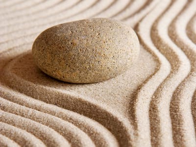 Fotobehang - Zen stone.