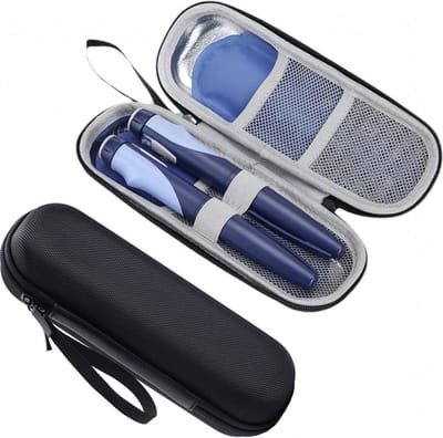 2 Stuks - Diabetes koeltas - koeltas - diabetes etui - Diabetes tas - diabetes etui - insuline spuiten - reis etui - Geen gel pack inbegrepen