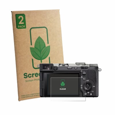 2 Stuks Screenprotector voor Sony A7C II - Hoogwaardige Beschermfolie transparant