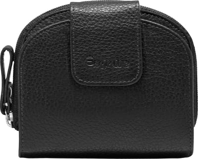 Esquire Primavera Portemonnee Leer 11 cm - Dames - Horizontaal - schwarz