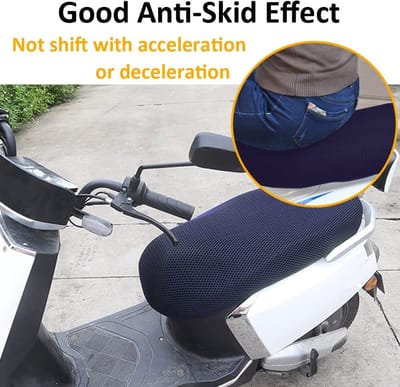Dailygoods- Motorzadelhoes Antislip - Waterdicht - Ademend - Verstelbaar - Duurzaam - Geschikt voor de meeste motorzittingen - Motorzadelbekleding