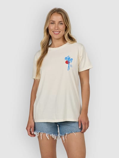 Salty Crew Geo Palm B.F. T-Shirt wit