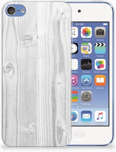 Apple iPod Touch 5 | 6 Bumper Hoesje White Wood