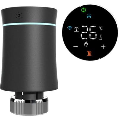 BRT-100 Slimme Radiatorthermostaat voor Airconditioner en Radiator WiFi Thermostaat met APP-bediening