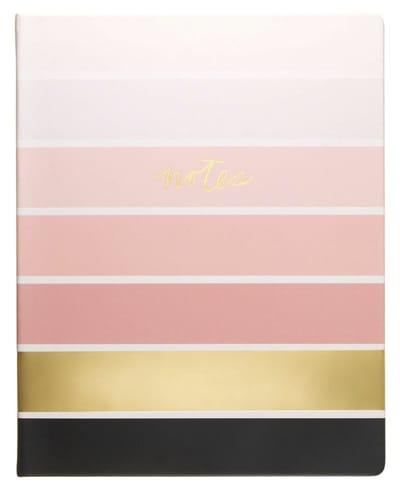 Eccolo notitieboek - Light Ombre Stripe - lijn - ca.20x25cm - EC-D506R