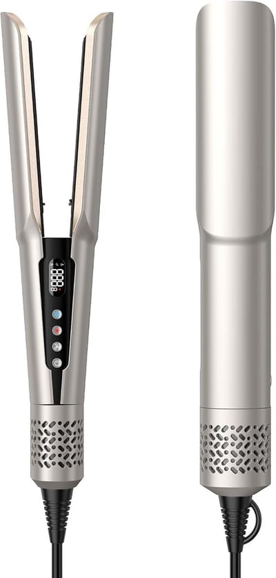 Haar Glans Styler - Ionische Stijltang - Professionele Styling - Automatische Uitschakeling - 41 x 34 x 34 cm - Zwart
