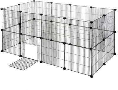 Sello! dierenren – kleine huisdieren – konijn – kitten – flexibel ontwerp – binnen en buiten – maas 1,5cm – 142x71x71