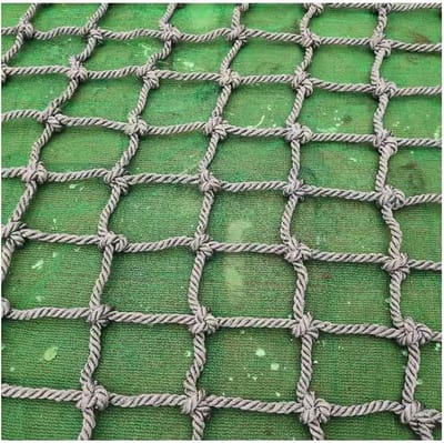 Klimnet Outdoor - Speeltuin Net - Avontuurlijke Spelen - Militaire Kwaliteit - 1 x 5 m - Zwart